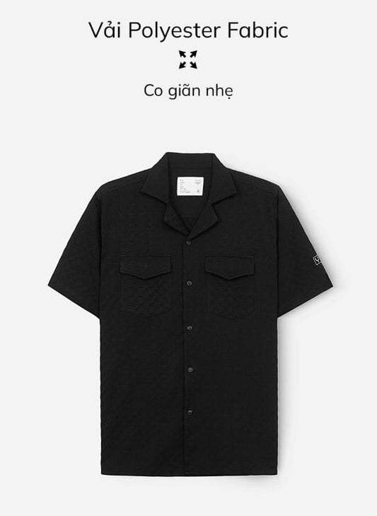 Áo Sơ Mi No Style M82 Đen