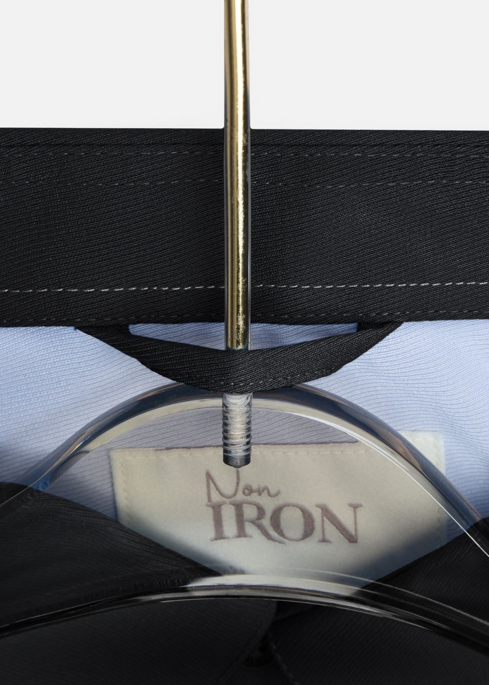 Áo Sơ Mi Non-Iron 01 Đen