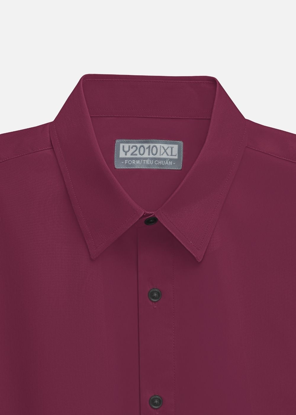 Áo Sơ Mi Non Branded 19 Đỏ Đô