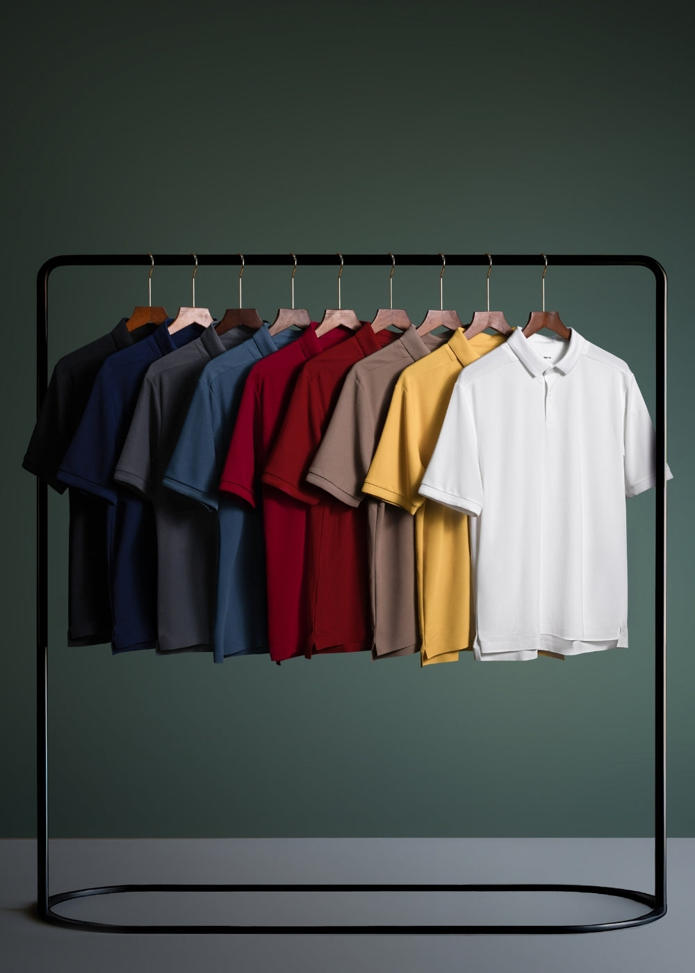 Áo Polo The Minimalist 001 Đen