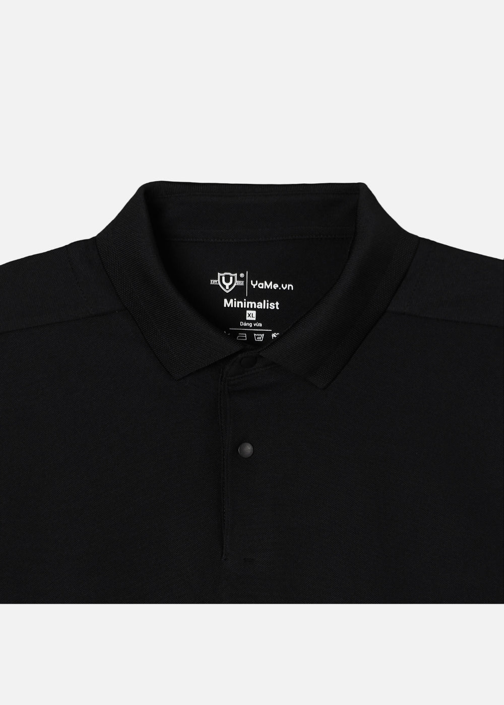 Áo Polo The Minimalist 001 Đen