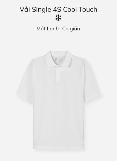 Áo Polo Non Branded 45 Trắng