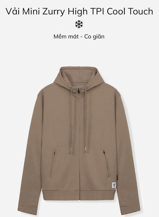 Áo Khoác Cool Touch 02 Nâu Đậm