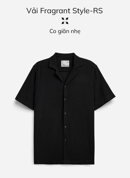 Áo Sơ Mi No Style M145 Đen