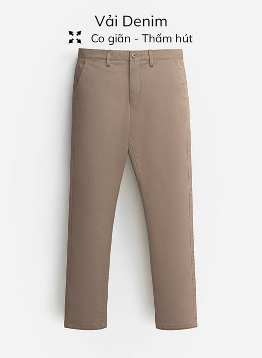 Quần Dài No Style M115 Nâu Nhạt