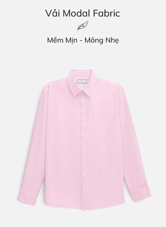 Áo Sơ Mi Non Branded 19 Hồng