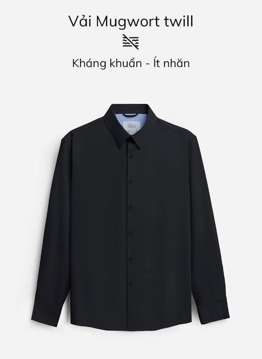 Áo Sơ Mi Non-Iron 01 Đen