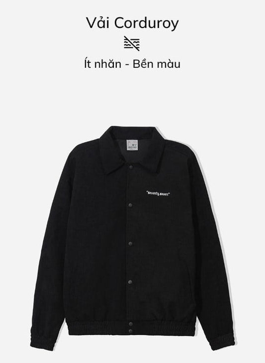 Áo Khoác Seventy Seven 37 Đen