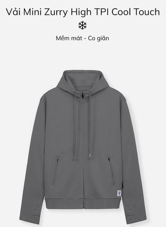 Áo Khoác Cool Touch 02 Xám Rêu