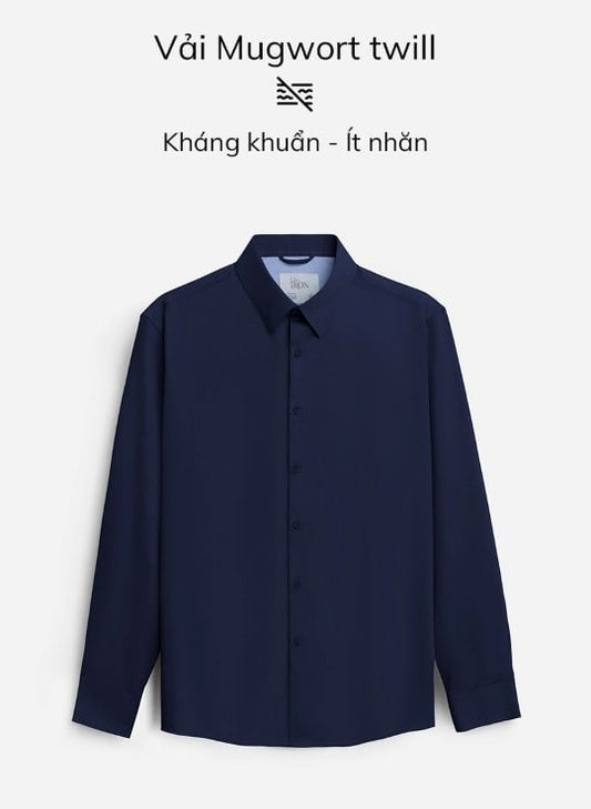 Áo Sơ Mi Non-Iron 01 Xanh Đen