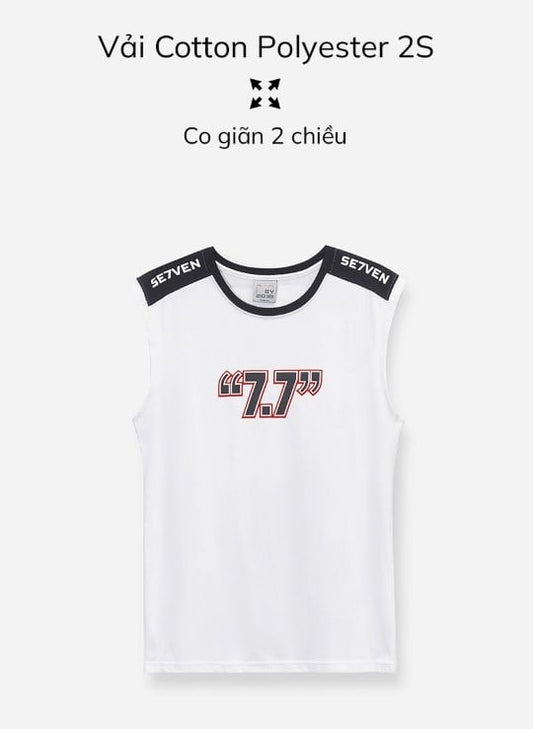 Áo Thun Seventy Seven 14 Trắng