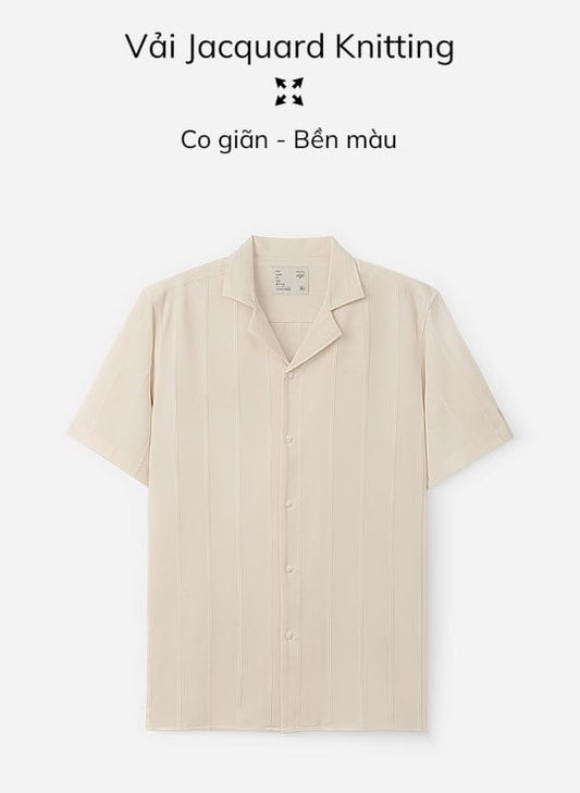 Áo Sơ Mi No Style M81 Kem