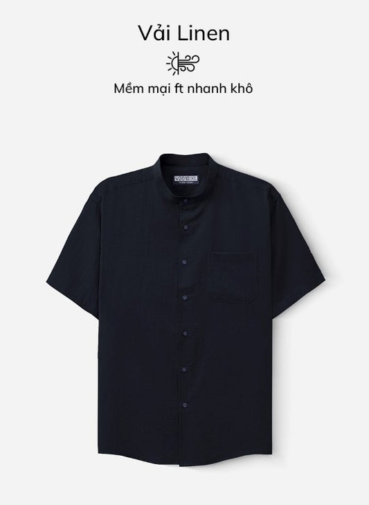 Áo Sơ Mi Seventy Seven 24 Xanh Đen