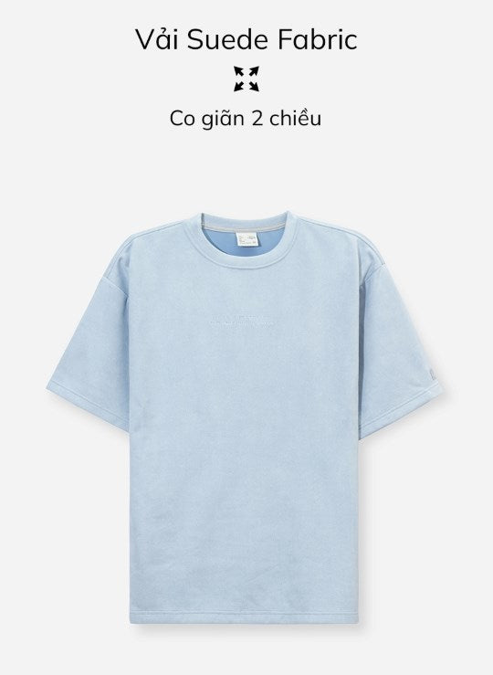 Áo Thun No Style M14 Xanh Dương Nhạt
