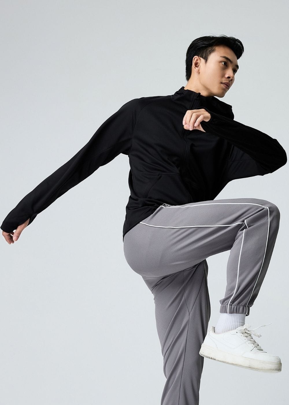Áo Khoác Thể Thao Áo Khoác The Beginner M006 Đen