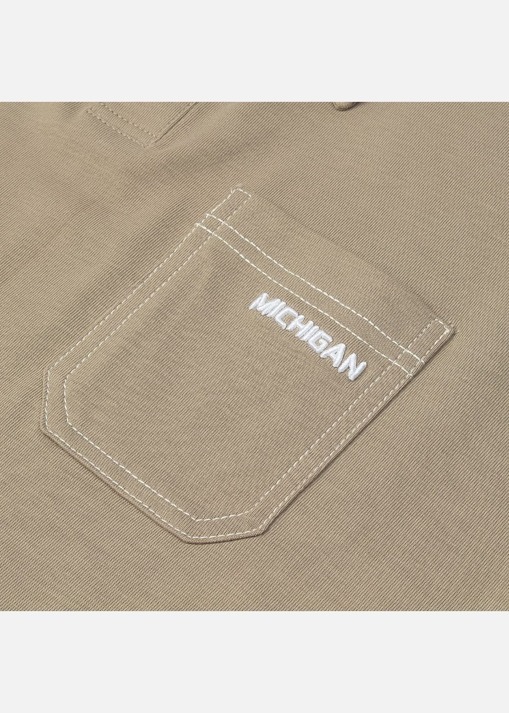 Áo Thun Cổ Polo Tay Ngắn Áo Polo No Style M27 Nâu