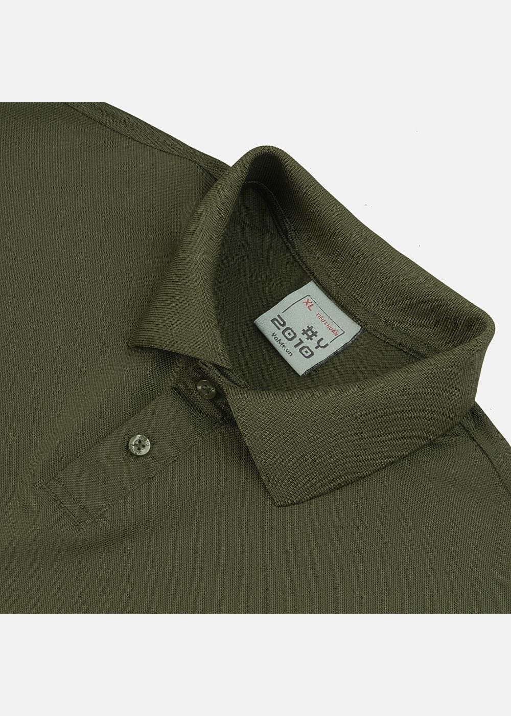 Áo Thun Cổ Polo Tay Ngắn Áo Polo Non Branded 03 Xanh Rêu