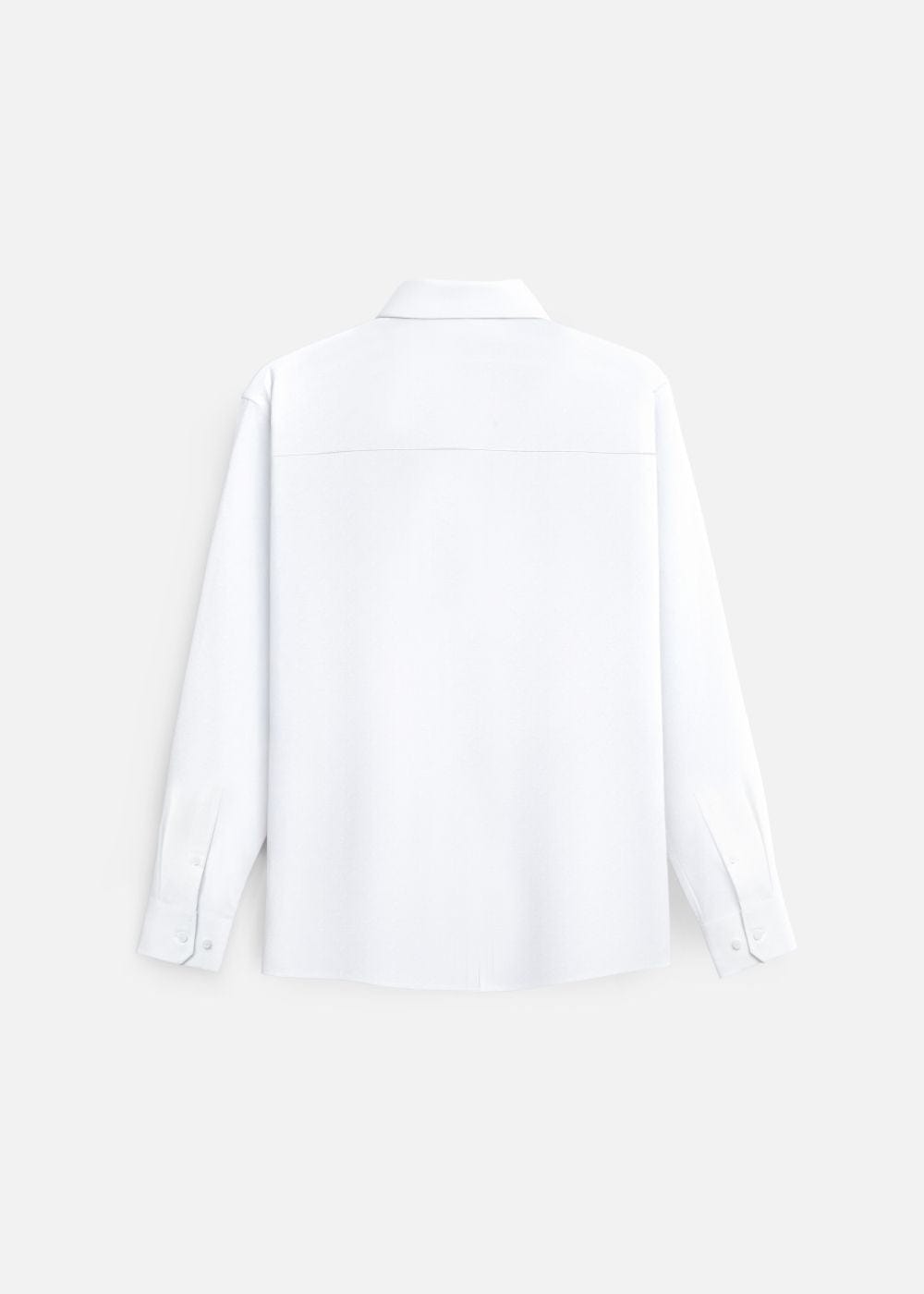 Áo Sơ Mi Tay Dài Cổ Bẻ Áo Sơ Mi Non-Iron 01 Trắng