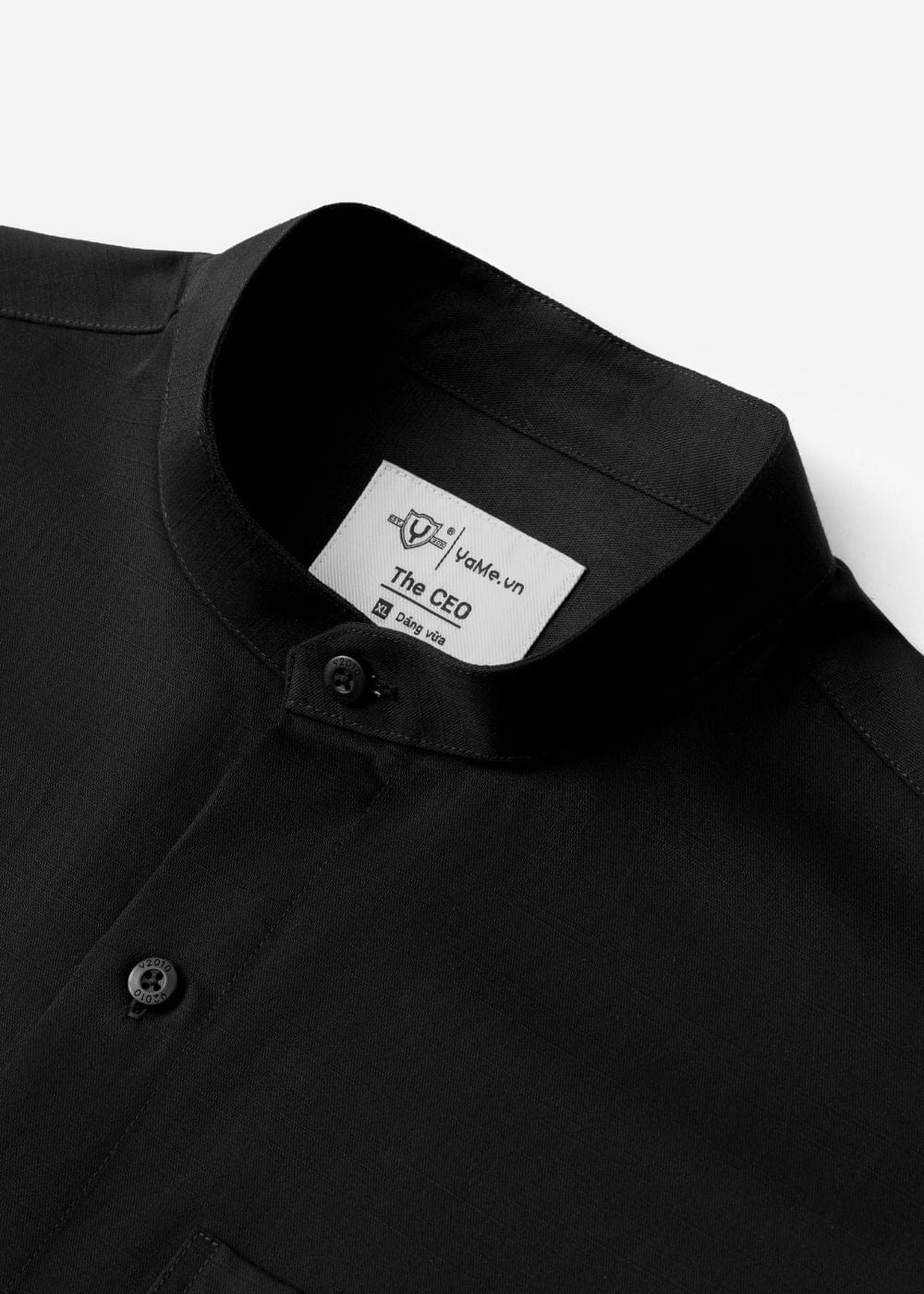 Áo Sơ Mi Tay Dài Cổ Bẻ Áo Sơ Mi Tay Dài The CEO 009 Đen