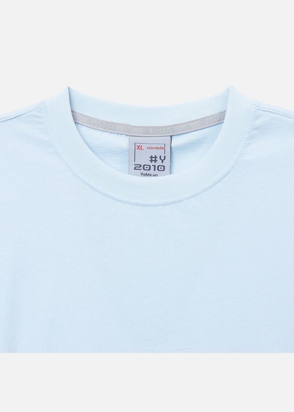 Áo Thun Cổ Tròn Tay Ngắn Áo Thun Non Branded 39 Xanh Dương Nhạt