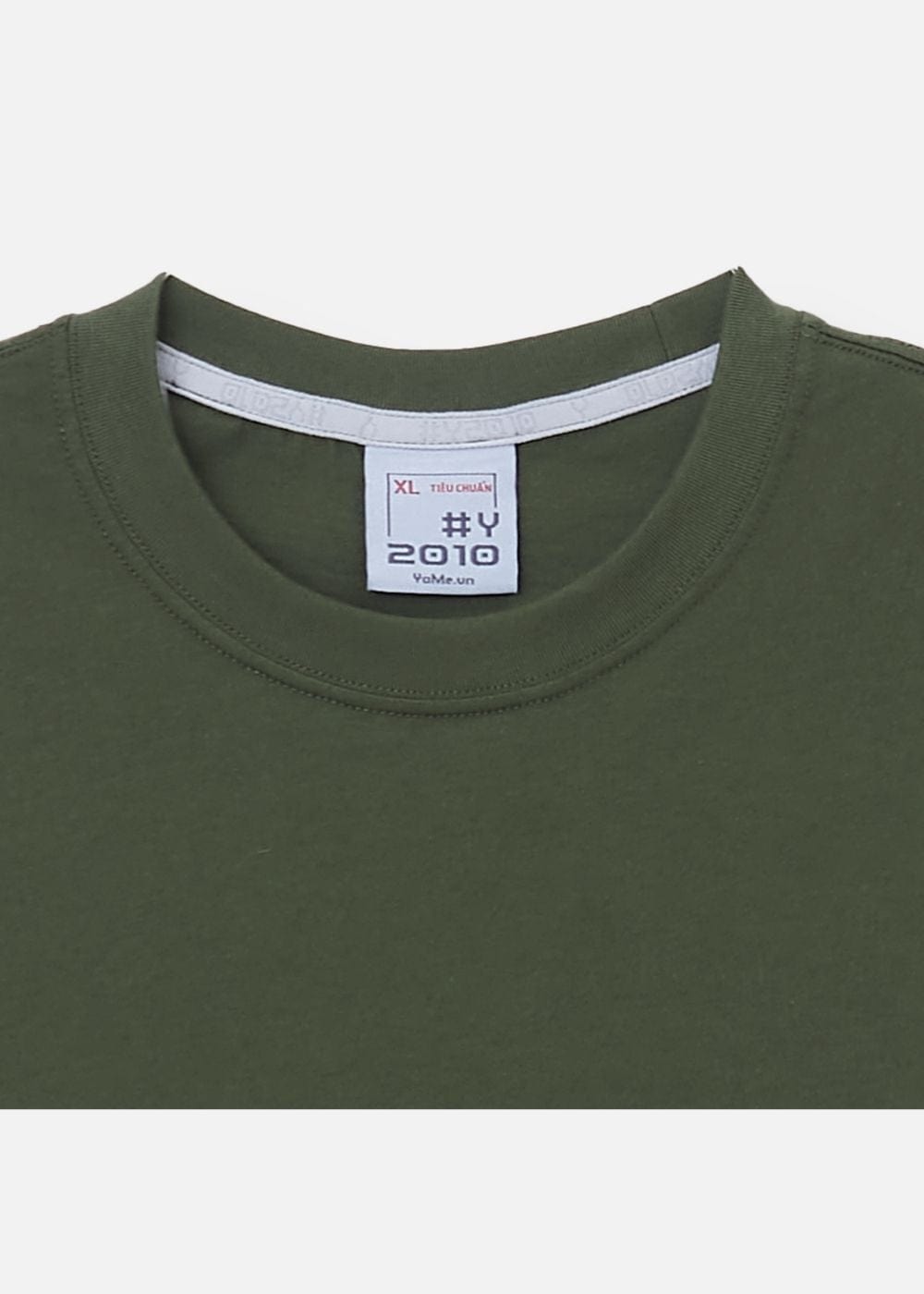Áo Thun Cổ Tròn Tay Ngắn Áo Thun Non Branded 39 Xanh Rêu