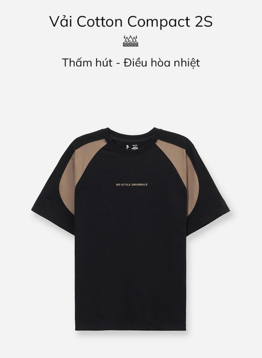 Áo Thun No Style M5 Đen Nâu