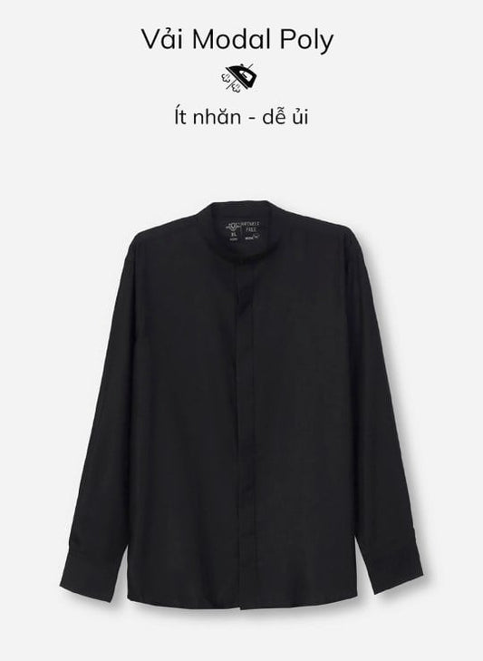 Áo Sơ Mi Non Branded 38 Đen