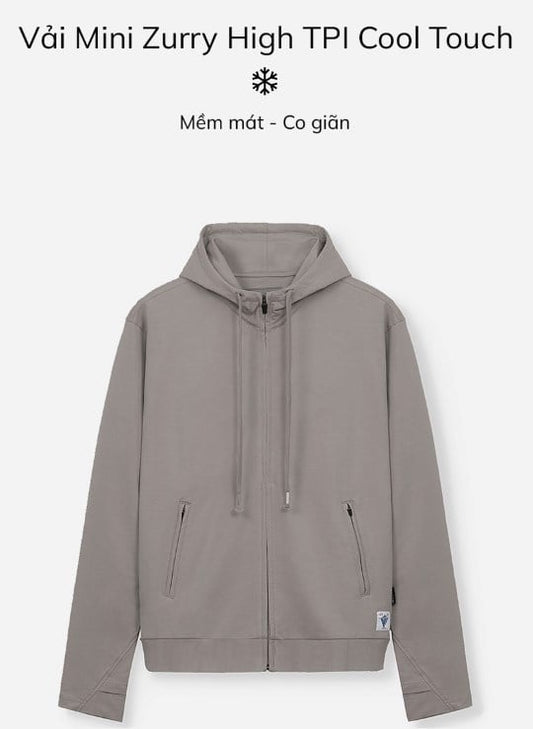 Áo Khoác Cool Touch 02 Xám Đậm