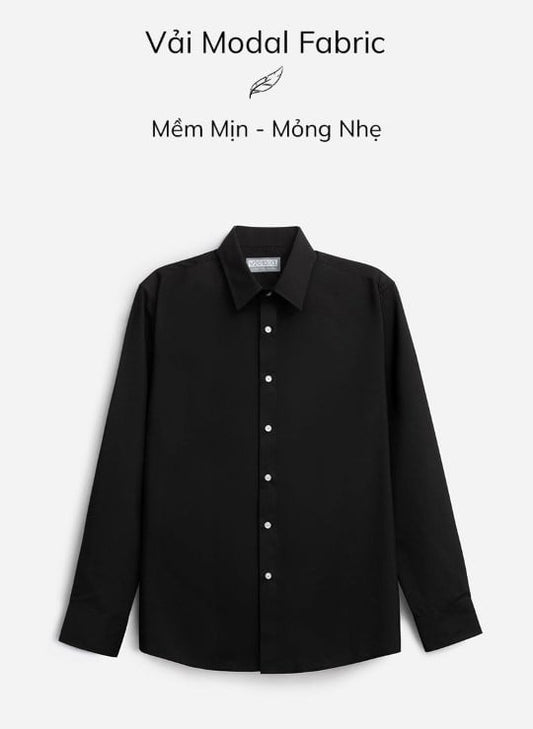 Áo Sơ Mi Non Branded 19 Đen