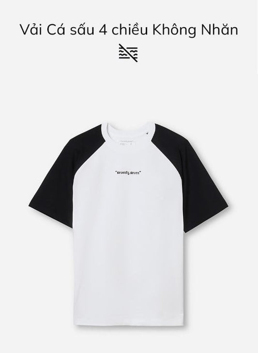 Áo Thun Seventy Seven 03 Trắng Đen