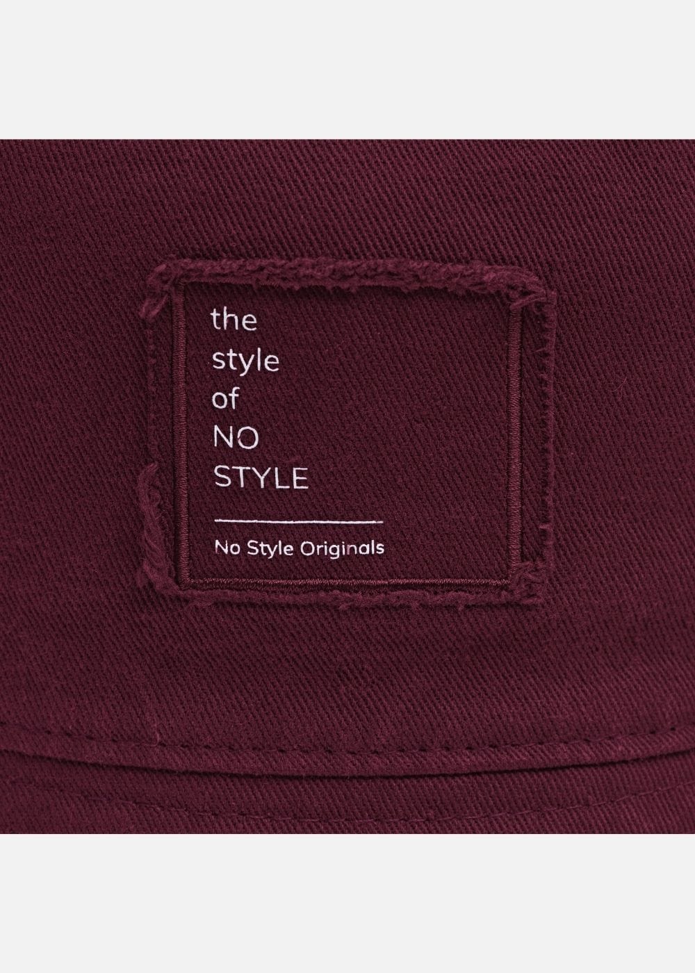 Nón Bucket Nón No Style M159 Đỏ Đô