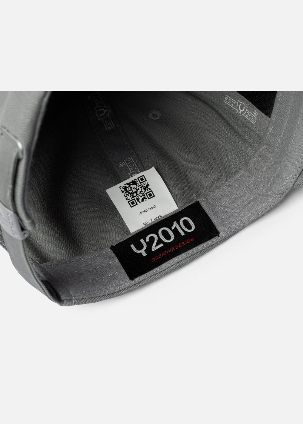 Nón Lưỡi Trai Nón #Y2010 02 Xám Nhạt