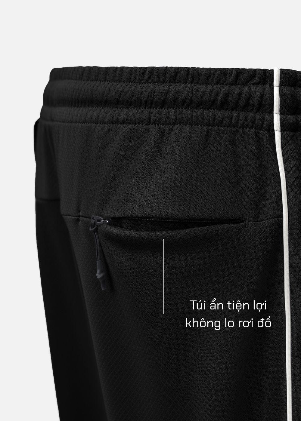 Quần Jogger Quần Dài The Beginner M007 Đen