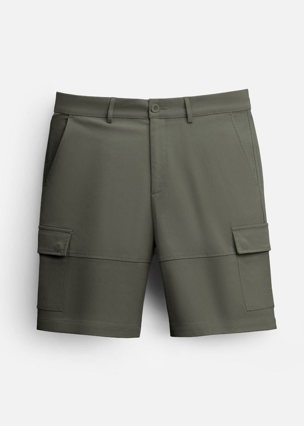 Quần Short Kaki Quần Short Cargo No Style 033 Xanh Rêu