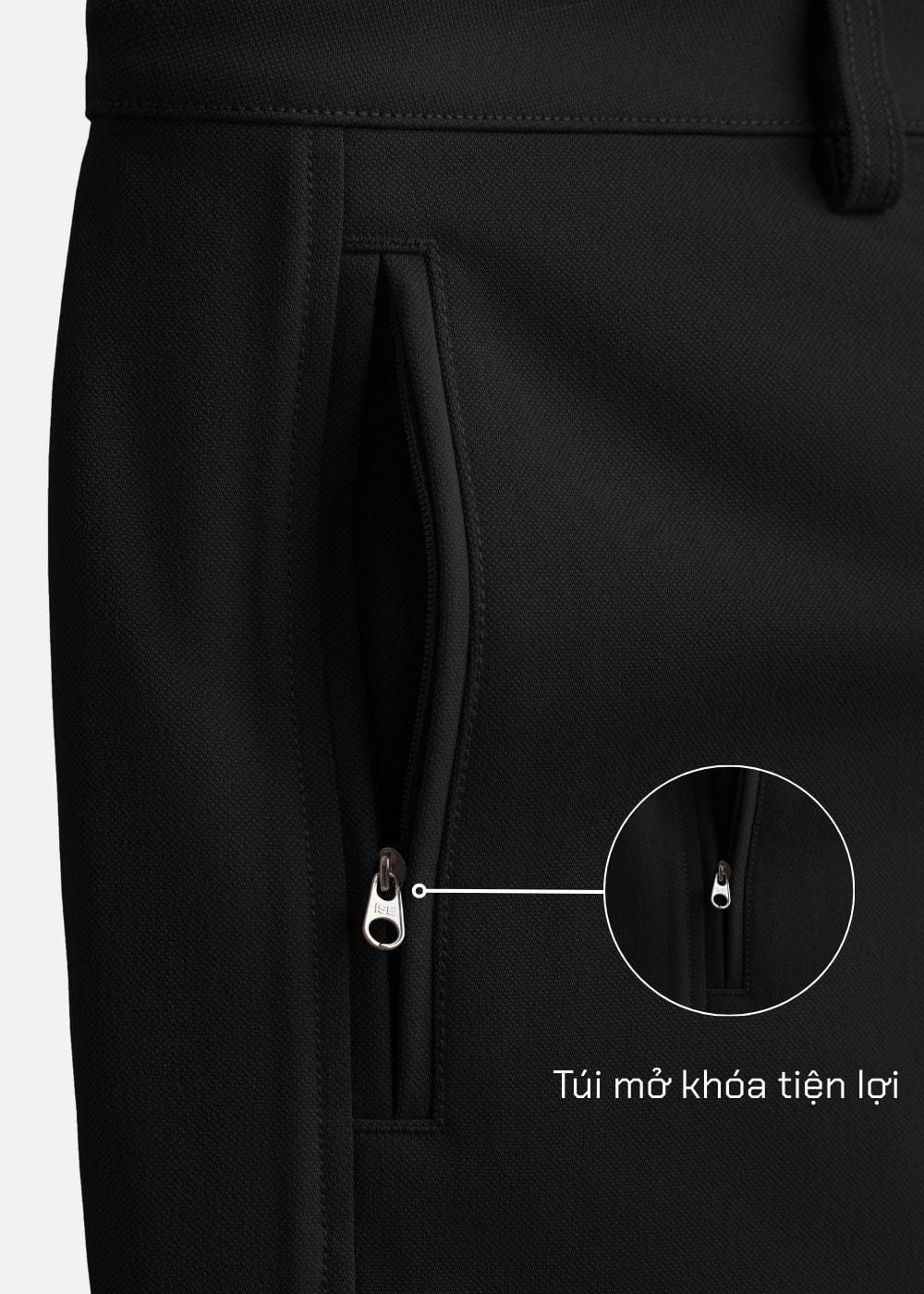 Quần Short Kaki Quần Short Kaki The Weekend 022 Đen