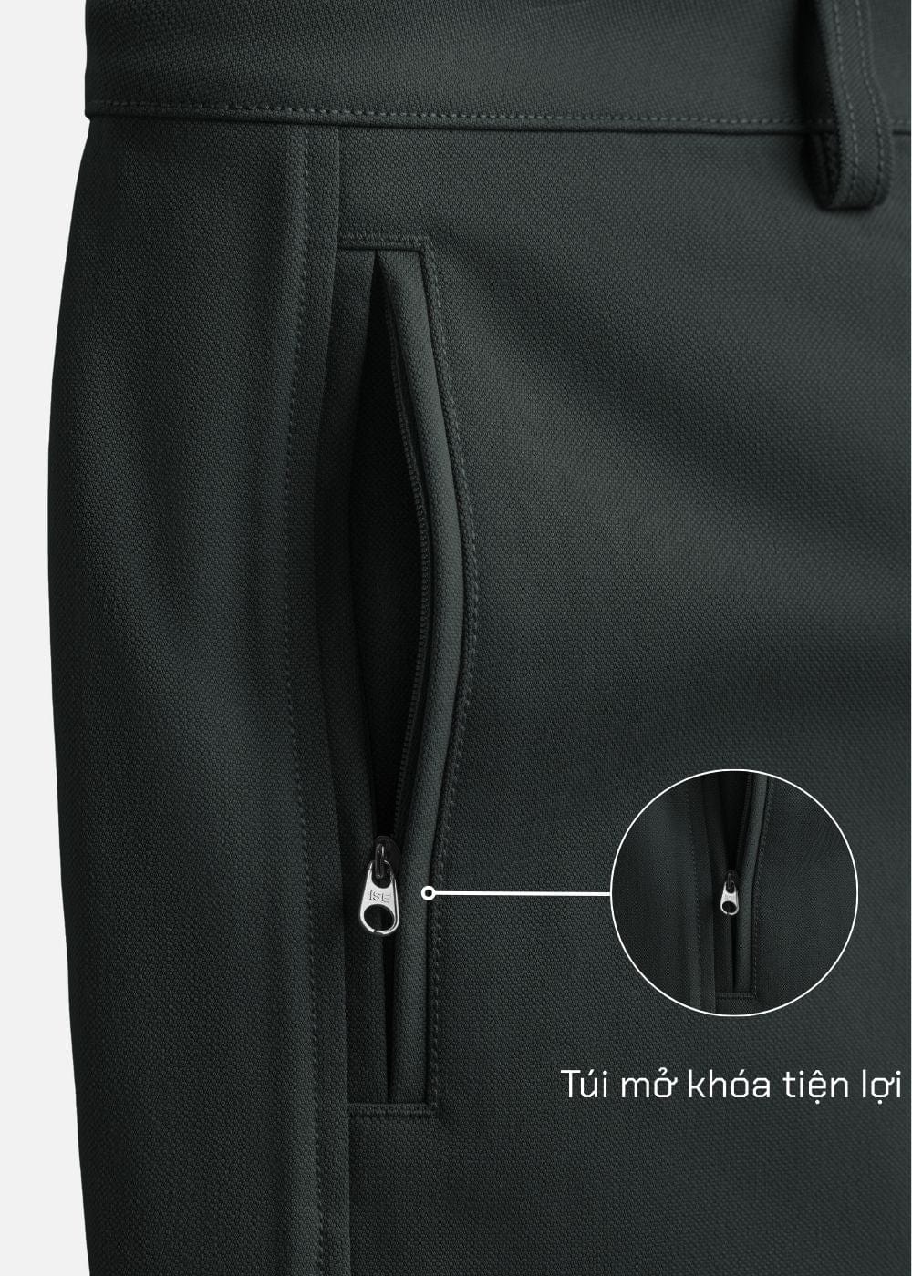 Quần Short Kaki Quần Short Kaki The Weekend 022 Xanh Rêu