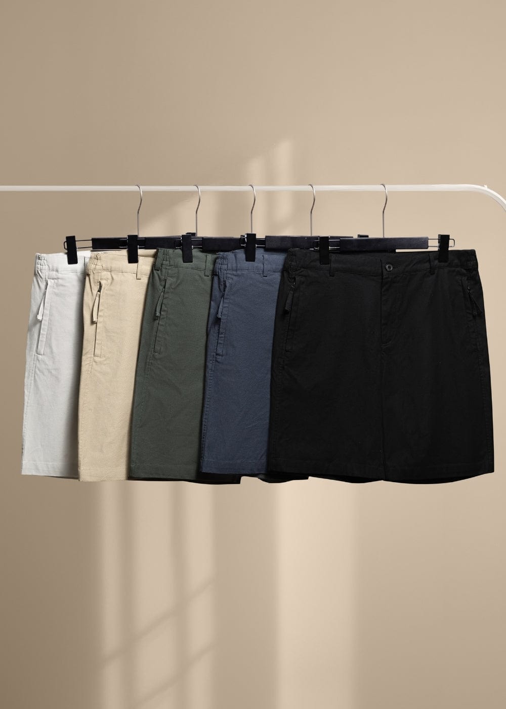 Quần Short Kaki Quần Short No Style M92 Xám Trắng