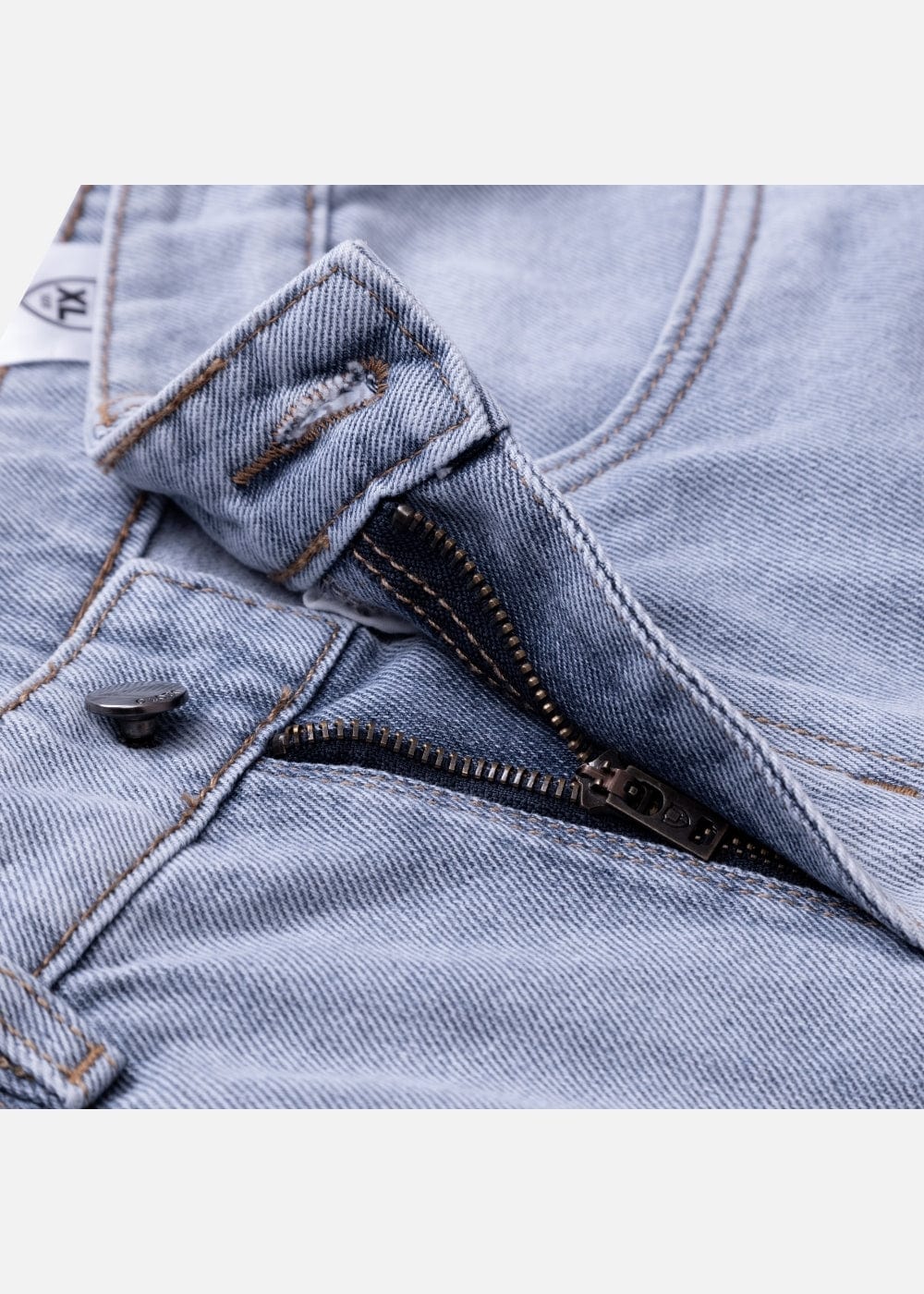 Quần Short Jean Quần Short Seventy Seven 29 Xanh Nhạt