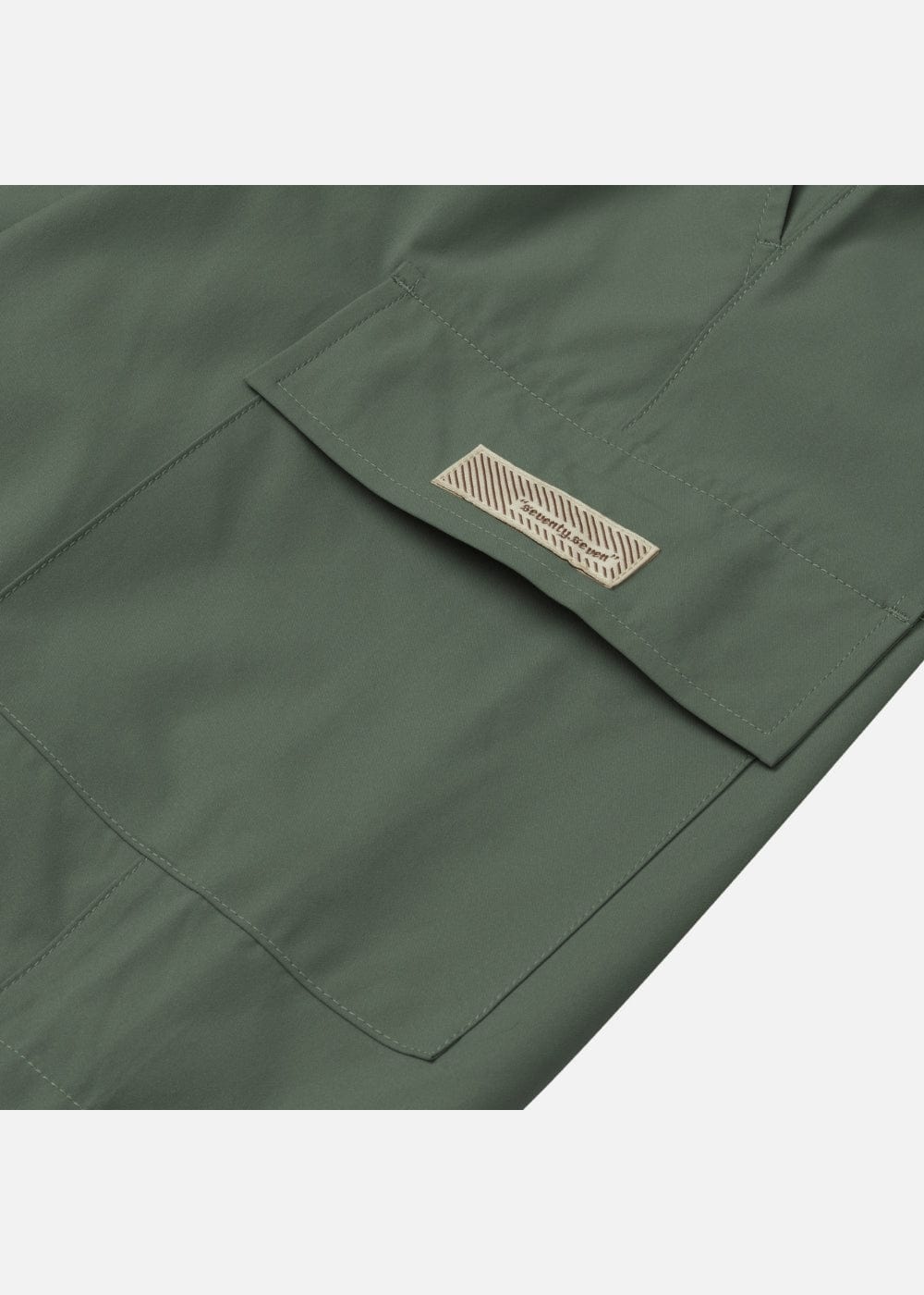Quần Short Dù Quần Short Seventy Seven 31 Xanh Rêu