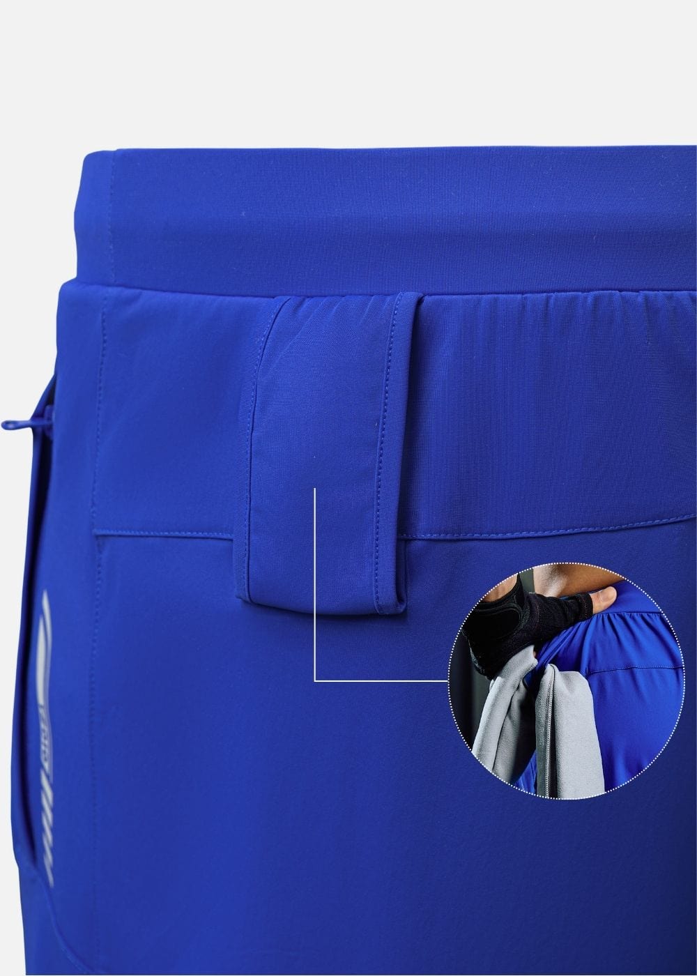 Quần Short Dù Quần Short The Trainer 014 Xanh Bích
