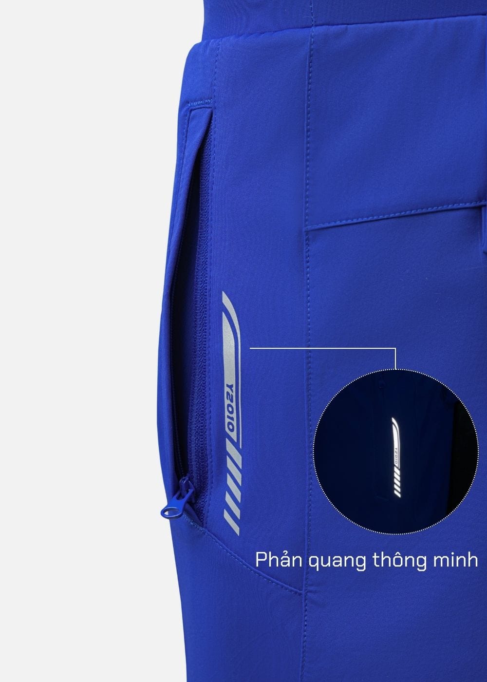 Quần Short Dù Quần Short The Trainer 014 Xanh Bích