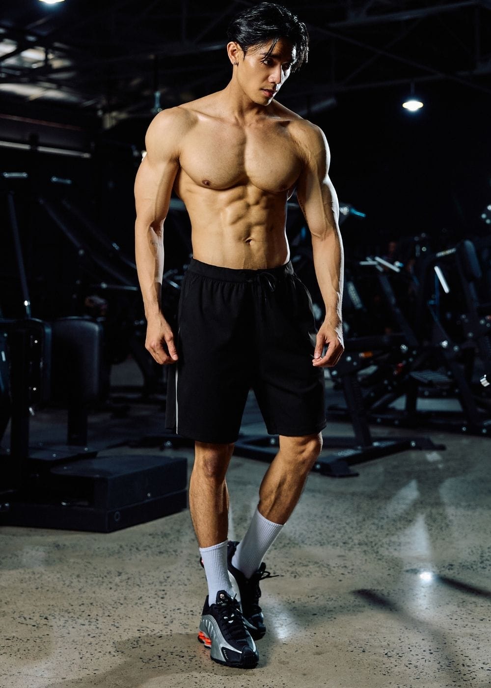 Quần Short Thể Thao Quần Short The Trainer 015 Đen