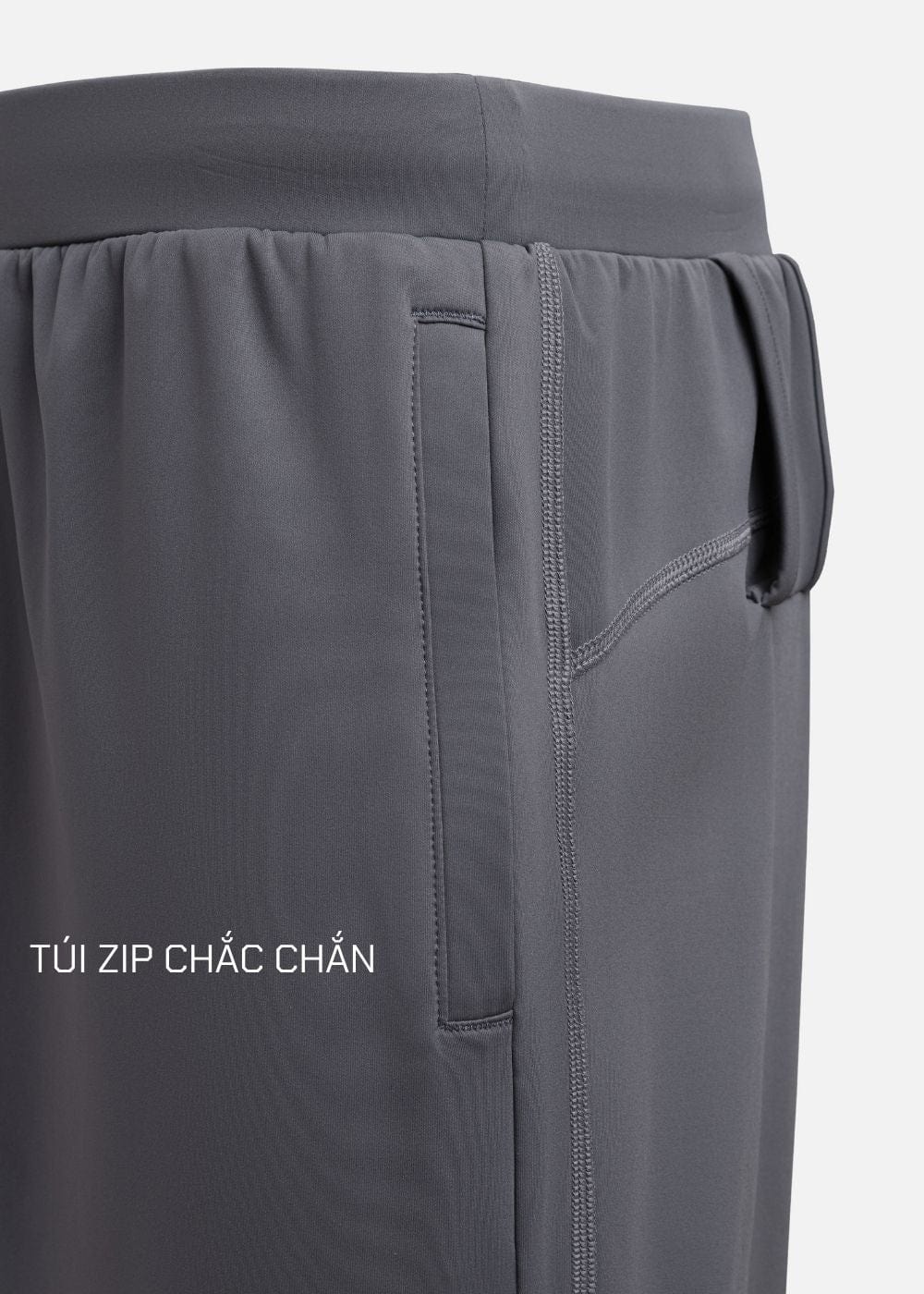 Quần Short Thể Thao Quần Short The Trainer 017 Xám Đậm