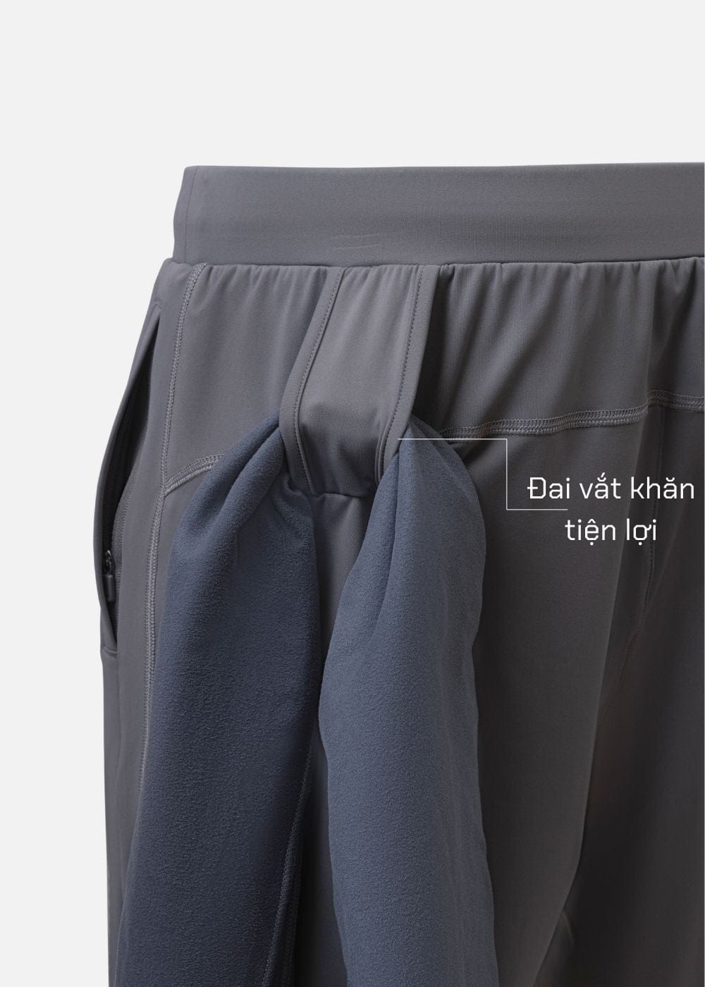 Quần Short Thể Thao Quần Short The Trainer 017 Xám Đậm