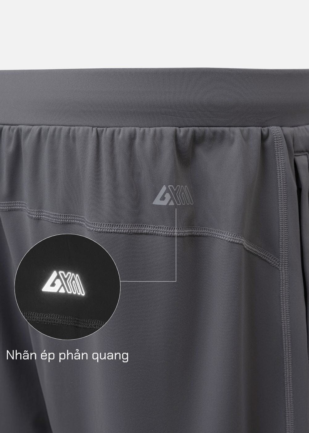 Quần Short Thể Thao Quần Short The Trainer 017 Xám Đậm