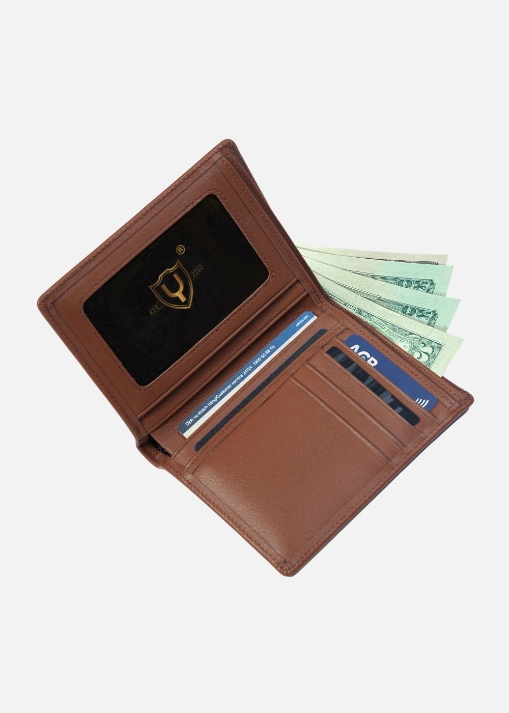 Ví đựng thẻ Ví #Y2010 DB002 Nâu