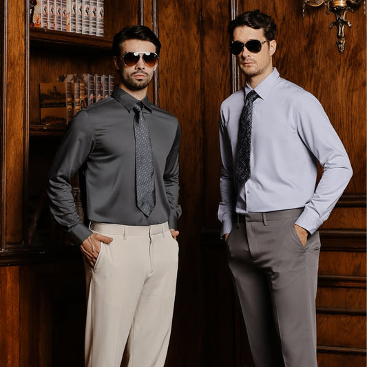 Sơ Mi Non-Iron: Nói Không Với Bàn Ủi, Luôn Lịch Lãm Tức Thì