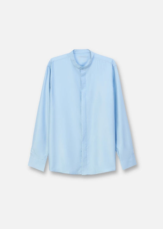 Áo Sơ Mi Non Branded 38 Xanh Dương Nhạt