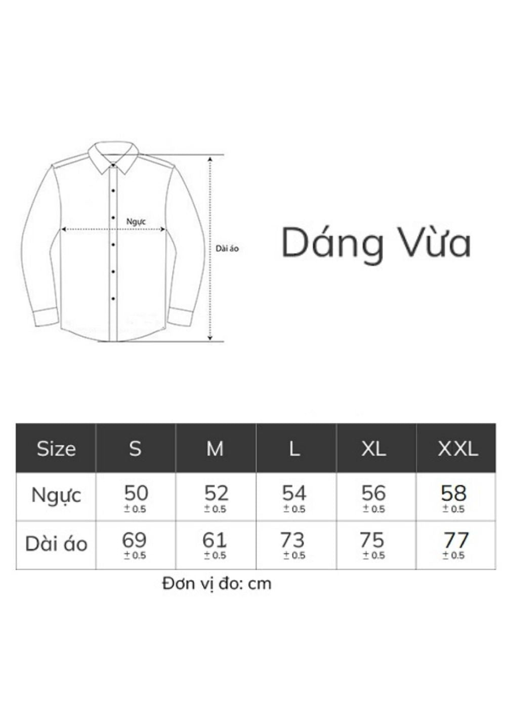 Áo Sơ Mi Non-Iron 01 Tím