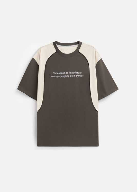 Áo Thun No Style M2 Rêu Đậm